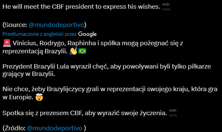 HIT! Prezydent Brazylii chce ZAKAZU POWOŁAŃ dla... xD